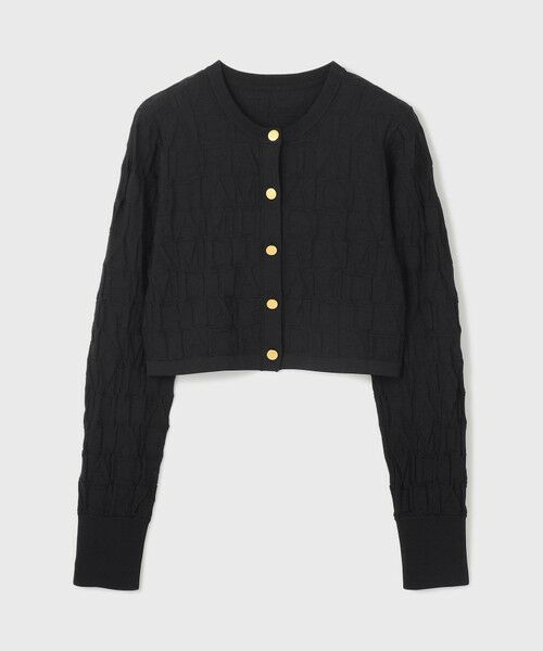 GRACE CONTINENTAL / グレースコンチネンタル カーディガン・ボレロ | モノグラムニットカーディガン | 詳細18