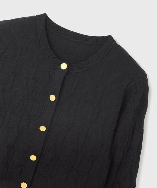 GRACE CONTINENTAL / グレースコンチネンタル カーディガン・ボレロ | モノグラムニットカーディガン | 詳細20