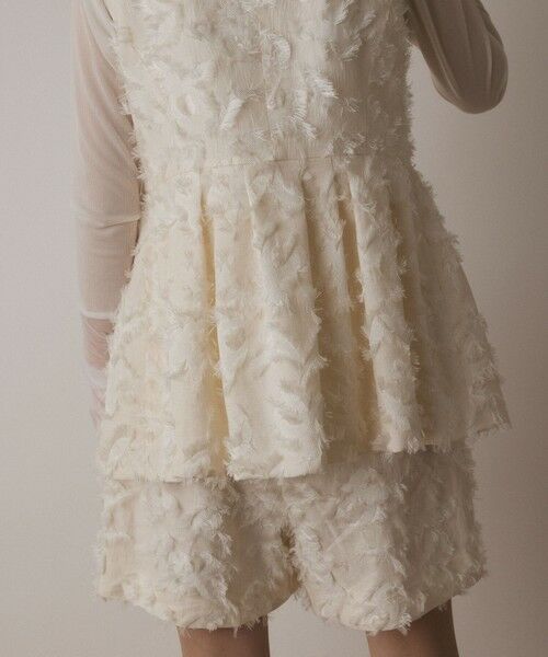 GRACE CONTINENTAL / グレースコンチネンタル ベスト | カットジャガードジレ | 詳細5