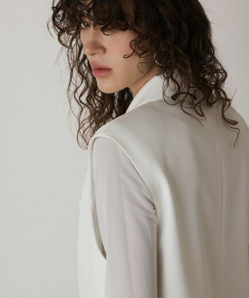 GRACE CONTINENTAL / グレースコンチネンタル ノーカラージャケット | イレヘムジレジャケット | 詳細2