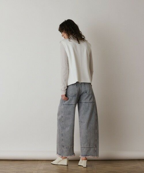 GRACE CONTINENTAL / グレースコンチネンタル ノーカラージャケット | イレヘムジレジャケット | 詳細7