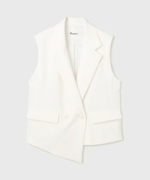 GRACE CONTINENTAL / グレースコンチネンタル ノーカラージャケット | イレヘムジレジャケット | 詳細10