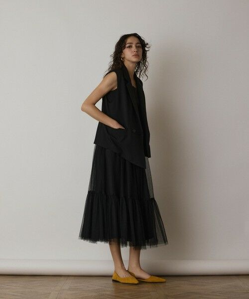 GRACE CONTINENTAL / グレースコンチネンタル ノーカラージャケット | イレヘムジレジャケット | 詳細16