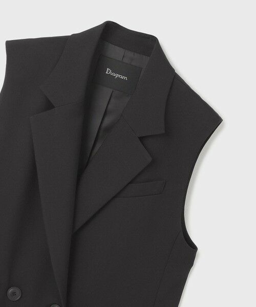 GRACE CONTINENTAL / グレースコンチネンタル ノーカラージャケット | イレヘムジレジャケット | 詳細19