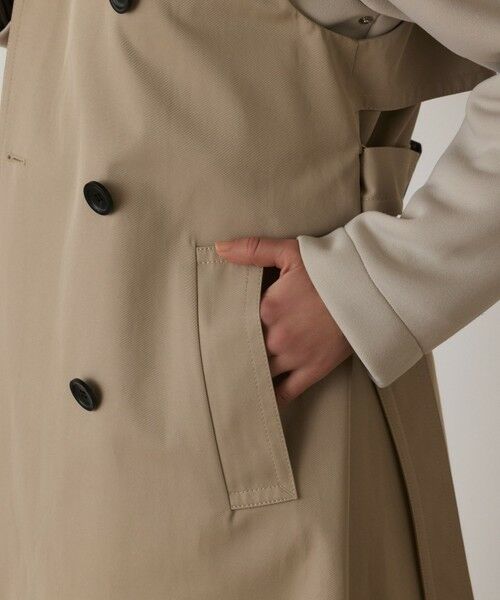 GRACE CONTINENTAL / グレースコンチネンタル トレンチコート | パーカーコンビトレンチ | 詳細11
