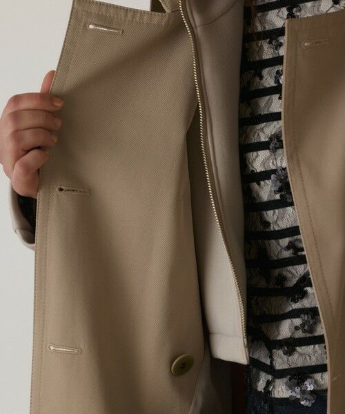 GRACE CONTINENTAL / グレースコンチネンタル トレンチコート | パーカーコンビトレンチ | 詳細12