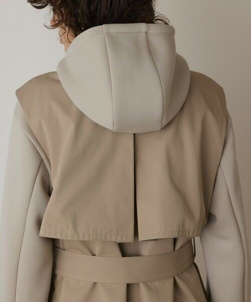 GRACE CONTINENTAL / グレースコンチネンタル トレンチコート | パーカーコンビトレンチ | 詳細14