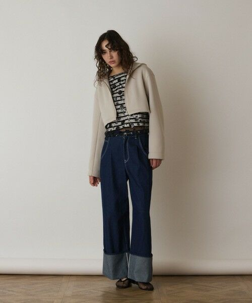 GRACE CONTINENTAL / グレースコンチネンタル トレンチコート | パーカーコンビトレンチ | 詳細21