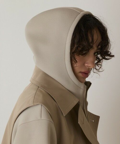GRACE CONTINENTAL / グレースコンチネンタル トレンチコート | パーカーコンビトレンチ | 詳細4