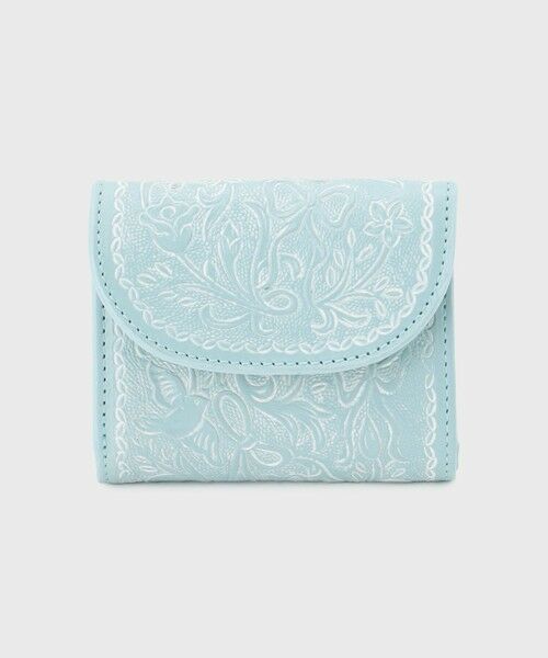 GRACE CONTINENTAL / グレースコンチネンタル 財布・コインケース・マネークリップ | V_Stand wallet（ブルー）