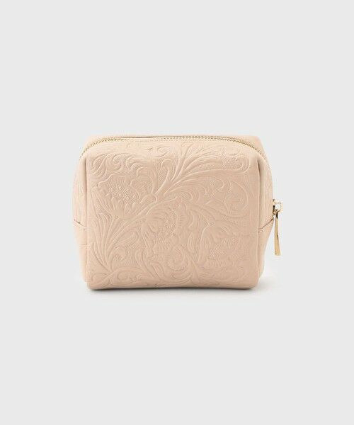 GRACE CONTINENTAL/グレースコンチネンタル Square Pouch エクリュ F GRACE CONTINENTAL/グレースコンチネンタル Square Pouch エクリュ F