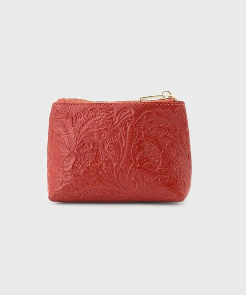 GRACE CONTINENTAL/グレースコンチネンタル Mini Pouch レッド F GRACE CONTINENTAL/グレースコンチネンタル Mini Pouch レッド F