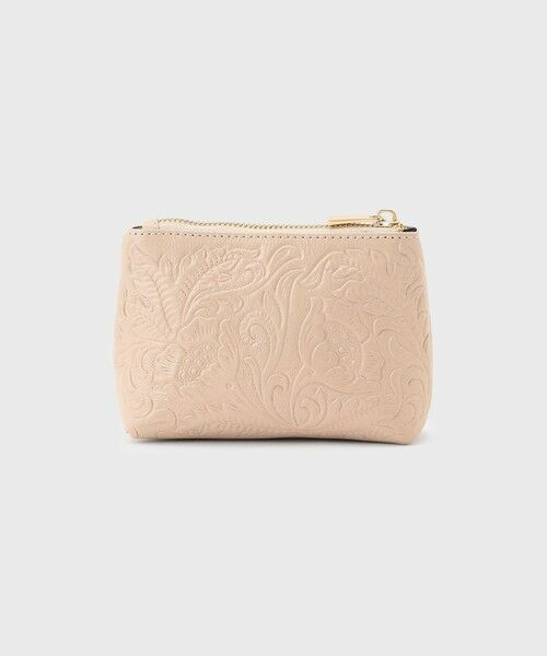 GRACE CONTINENTAL/グレースコンチネンタル Mini Pouch エクリュ F GRACE CONTINENTAL/グレースコンチネンタル Mini Pouch エクリュ F
