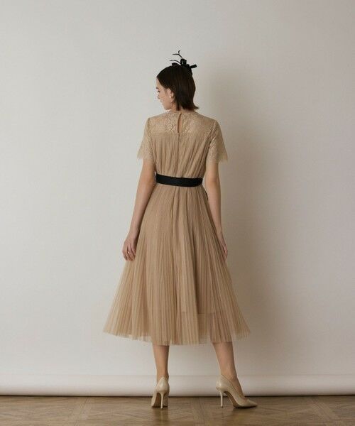 GRACE CONTINENTAL / グレースコンチネンタル ドレス | チュールプリーツドレス | 詳細2