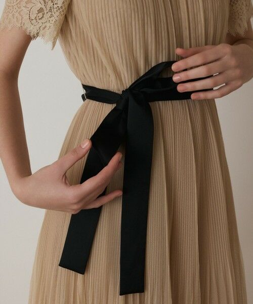 GRACE CONTINENTAL / グレースコンチネンタル ドレス | チュールプリーツドレス | 詳細3