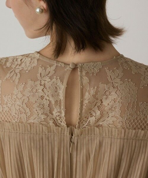 GRACE CONTINENTAL / グレースコンチネンタル ドレス | チュールプリーツドレス | 詳細5