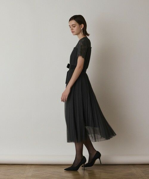 GRACE CONTINENTAL / グレースコンチネンタル ドレス | チュールプリーツドレス | 詳細16