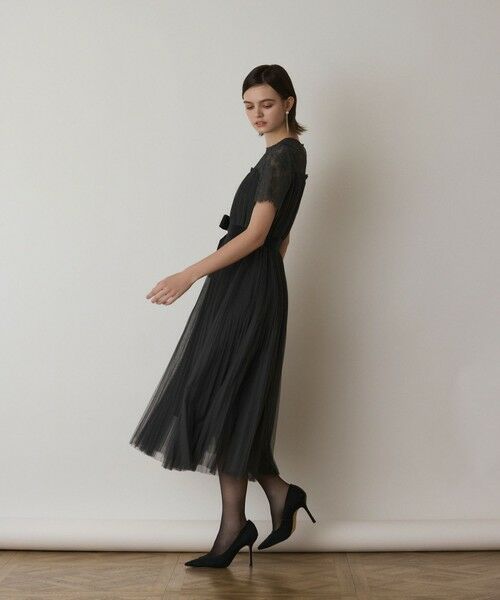 GRACE CONTINENTAL / グレースコンチネンタル ドレス | チュールプリーツドレス | 詳細17