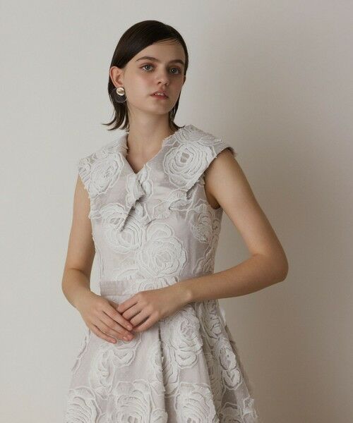 GRACE CONTINENTAL / グレースコンチネンタル ドレス | ローズ刺繍ワンピース | 詳細4