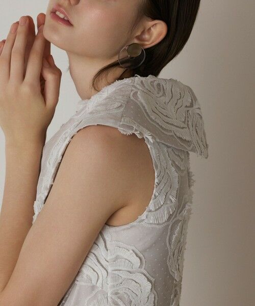 GRACE CONTINENTAL / グレースコンチネンタル ドレス | ローズ刺繍ワンピース | 詳細5
