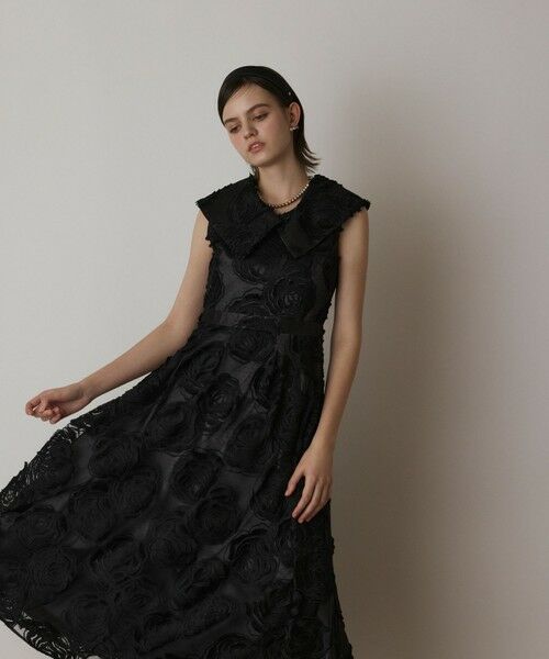 GRACE CONTINENTAL / グレースコンチネンタル ドレス | ローズ刺繍ワンピース | 詳細19