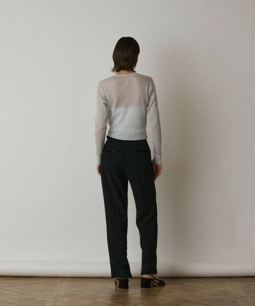 GRACE CONTINENTAL / グレースコンチネンタル ニット・セーター | ラメリブシアーニットカーディガン | 詳細1