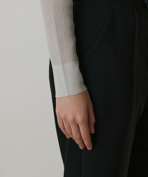 GRACE CONTINENTAL / グレースコンチネンタル ニット・セーター | ラメリブシアーニットカーディガン | 詳細3