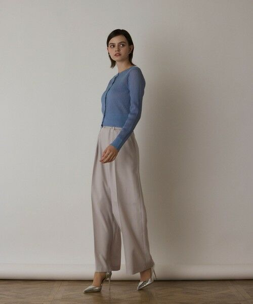 GRACE CONTINENTAL / グレースコンチネンタル ニット・セーター | ラメリブシアーニットカーディガン | 詳細8