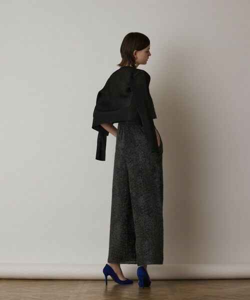 GRACE CONTINENTAL / グレースコンチネンタル ニット・セーター | ラメリブシアーニットカーディガン | 詳細20