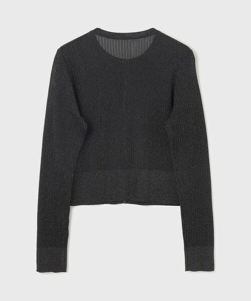 GRACE CONTINENTAL / グレースコンチネンタル ニット・セーター | ラメリブシアーニットカーディガン | 詳細24