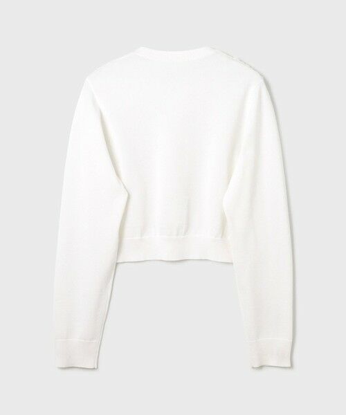 GRACE CONTINENTAL / グレースコンチネンタル ニット・セーター | ローズ刺繍ニットカーディガン | 詳細11