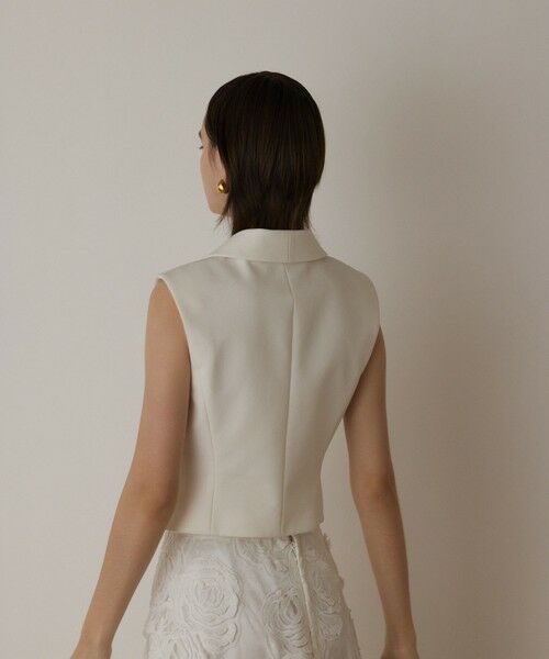 GRACE CONTINENTAL / グレースコンチネンタル ベスト | トリアセジャージジレ | 詳細6