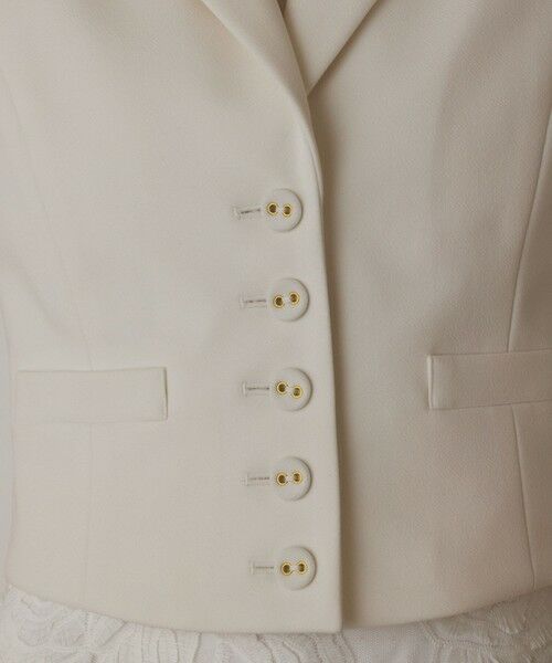 GRACE CONTINENTAL / グレースコンチネンタル ベスト | トリアセジャージジレ | 詳細7