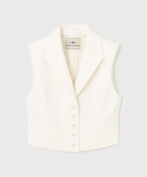 GRACE CONTINENTAL / グレースコンチネンタル ベスト | トリアセジャージジレ | 詳細10