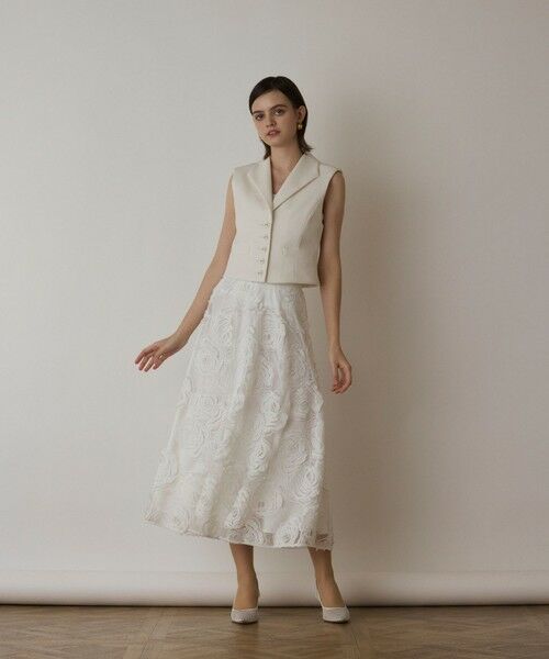 GRACE CONTINENTAL / グレースコンチネンタル ベスト | トリアセジャージジレ | 詳細1