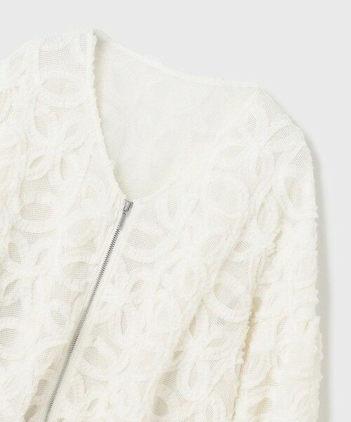 GRACE CONTINENTAL / グレースコンチネンタル ブルゾン | テープ刺繍Vネックブルゾン | 詳細16