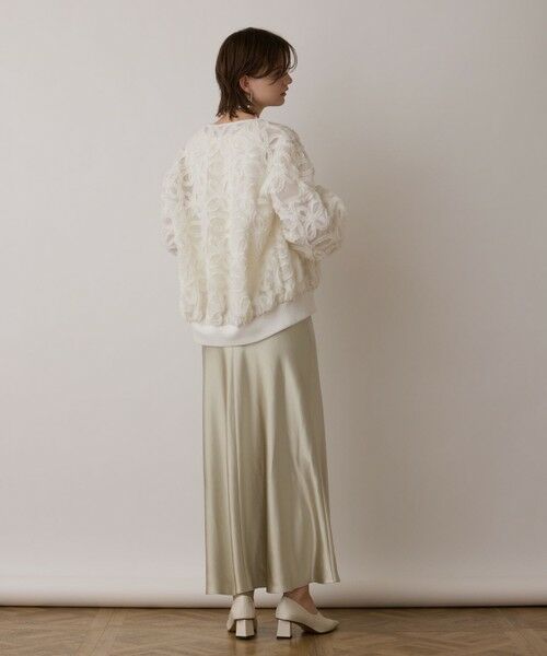 GRACE CONTINENTAL / グレースコンチネンタル ブルゾン | テープ刺繍Vネックブルゾン | 詳細3