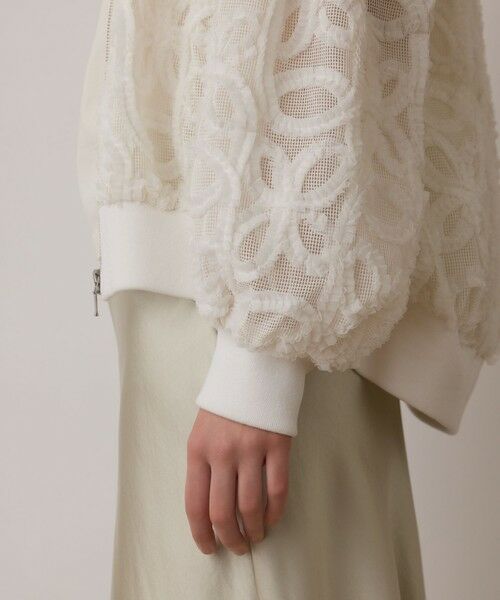 GRACE CONTINENTAL / グレースコンチネンタル ブルゾン | テープ刺繍Vネックブルゾン | 詳細9