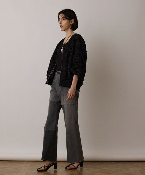 GRACE CONTINENTAL / グレースコンチネンタル ブルゾン | テープ刺繍Vネックブルゾン | 詳細18