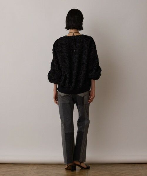 GRACE CONTINENTAL / グレースコンチネンタル ブルゾン | テープ刺繍Vネックブルゾン | 詳細19