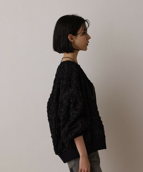 GRACE CONTINENTAL / グレースコンチネンタル ブルゾン | テープ刺繍Vネックブルゾン | 詳細21