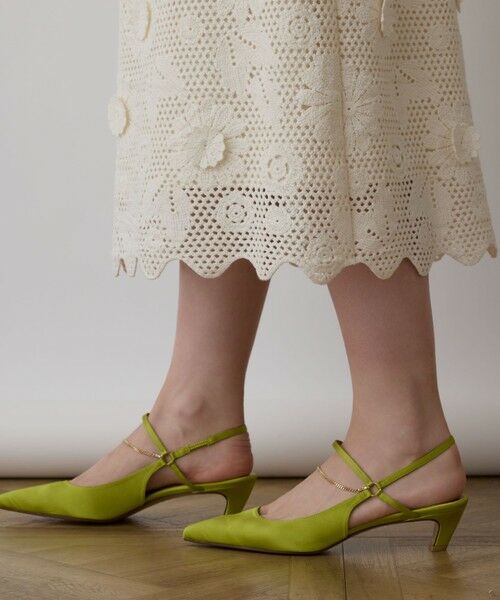 GRACE CONTINENTAL / グレースコンチネンタル ロング・マキシ丈スカート | クロシュ刺繍スカート | 詳細5