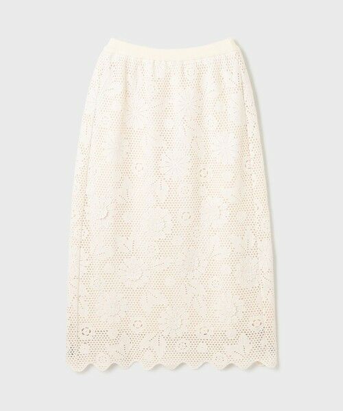 GRACE CONTINENTAL / グレースコンチネンタル ロング・マキシ丈スカート | クロシュ刺繍スカート | 詳細7