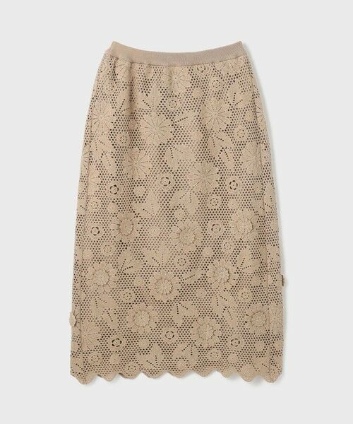 GRACE CONTINENTAL / グレースコンチネンタル ロング・マキシ丈スカート | クロシュ刺繍スカート | 詳細13