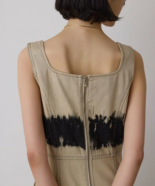 GRACE CONTINENTAL / グレースコンチネンタル ロング・マキシ丈ワンピース | デニム切替サーキュラーワンピース | 詳細10