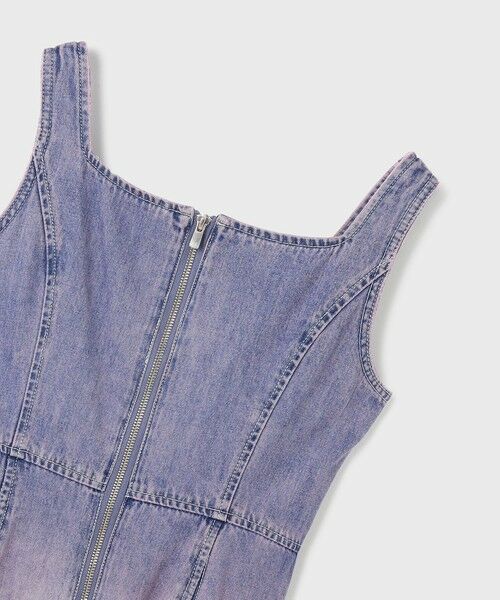 GRACE CONTINENTAL / グレースコンチネンタル ロング・マキシ丈ワンピース | デニム切替サーキュラーワンピース | 詳細21