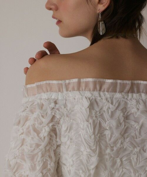 GRACE CONTINENTAL / グレースコンチネンタル その他トップス | シャーリングトップ | 詳細2