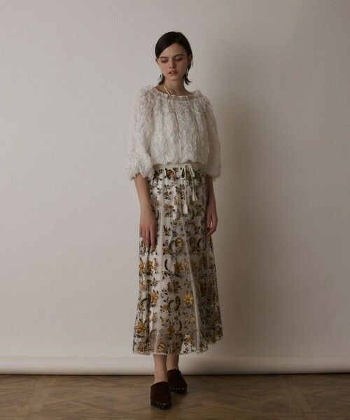 GRACE CONTINENTAL / グレースコンチネンタル その他トップス | シャーリングトップ | 詳細7