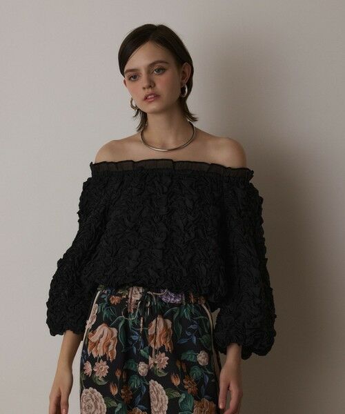 GRACE CONTINENTAL / グレースコンチネンタル その他トップス | シャーリングトップ | 詳細12