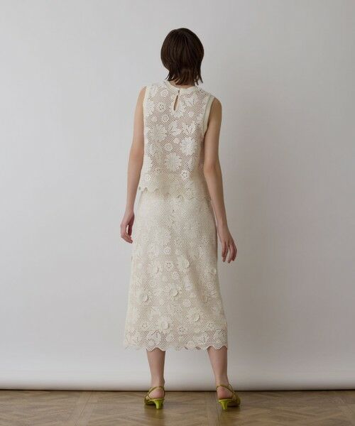 GRACE CONTINENTAL / グレースコンチネンタル カットソー | クロシュ刺繍トップ | 詳細10